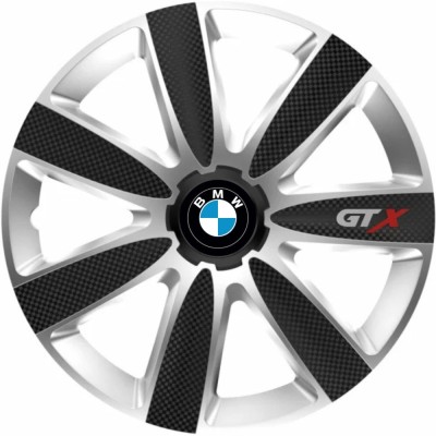 Set 4 Capace Roti GTX Carbon Gri-Negru R14, Pentru BMW foto