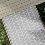vidaXL Covor de exterior, ARAKIL gri, 120x180 cm, PP