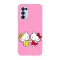 Husa compatibila cu Oppo Find X5 Pro, Viceversa, model Hello Kitty and Mimmy White, Silicon, TPU