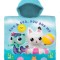 Prosop de plaja tip poncho Gabby s Dollhouse 60 120 cm