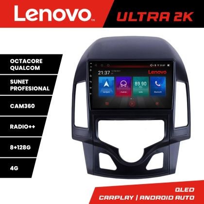 Navigatie HHyundai I30 2009-2012 clima automata M-i30automatic Octa Core Android Radio Bluetooth GPS WIFI/4G DSP LENOVO CarStore Technology