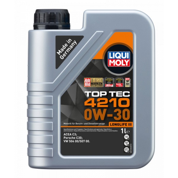 Ulei de motor Liqui Moly Top Tec 4210 0W30, 1 l