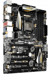 ASROCK Z77 EXTREME 6, LGA 1155, DDR3 2800+, SUPORT SSD NVMe, IMPECABILA !!! foto