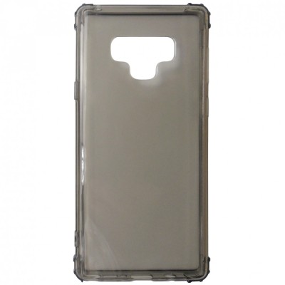 Husa spate silicon fumuriu transparent, colturi intarite, pentru Samsung Galaxy Note 9 foto