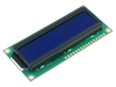 Afişaj LCD Alfanumeric 16x2 LED Albastru foto