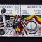 ✅RO 2002 , LP 1581 ,&quot;Uniti vom invinge &quot; ,serie cu punte ,MNH