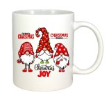 Cana alba personalizata Christmas Joy, INOVATIX&reg;. 330 ml