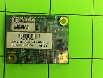 HP Compaq NC6400 Card Reader Board plus Cage 418884-001 foto