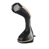 Fier de calcat vertical cu abur, cu ecran LED multifunctional, oprire automata dupa 8 minute, putere 1500W, debit de abur ECO 10gr/min, negru
