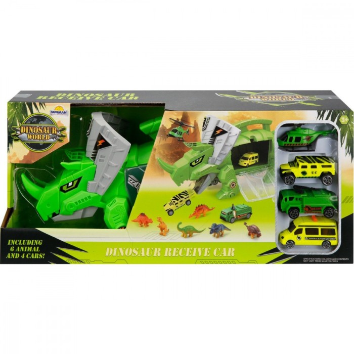 Set de joaca, vanatorii de dinozauri, Sunman