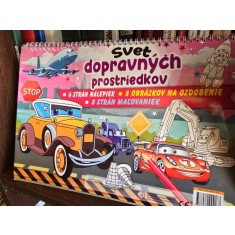Mijloace de transport (carte in limba slovaca)