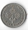 Moneda quarter rupee 1975 - Mauritius, Africa, Cupru-Nichel