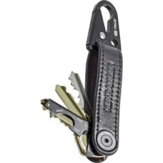 Breloc True Utility Keyranger, Piele, Negru, Tu920 foto