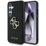 Husa pentru samsung galaxy s25 plus - guess hardcase 4g grained big and classic logo - black