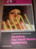 CONSTANTIN VOIVOZEANU - GRETTE NU MAI FACE SPIONAJ TD