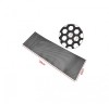 Plasa Tuning Auto Fagure Neagra 120x40cm ALM, Bara Fata/Spoiler, Plastic ABS
