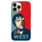 Husa compatibila cu Apple iPhone 11 model Vote for mayor West, Silicon, TPU, Viceversa