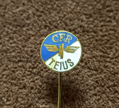 Insigna fotbal - CFR TEIUS (varianta 2) foto