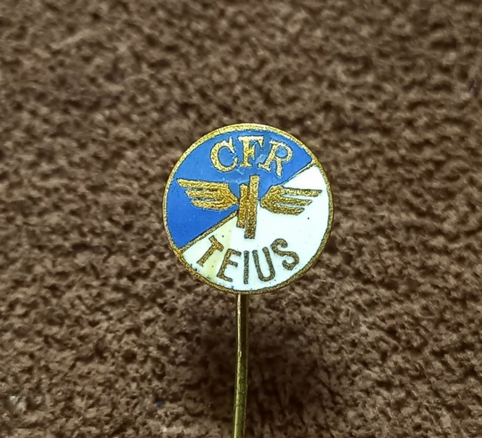 Insigna fotbal - CFR TEIUS (varianta 2)