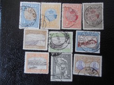 Romania-Silistra-serie completa-stampilate foto