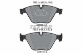 Set placute frana TEXTAR 2468801