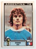 Cartonas surpriza abtibild Panini Argentina 78 Didier Six #94 fotbal fotbalist