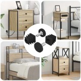 vidaXL Nivelatoare de mobilă Ajustabil 2 pcs Negru M6 PP 864853