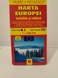Harta Europei turistica și rutiera, Huber*Niculescu