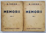 MEMORII de N. IORGA VOLUME 1-2