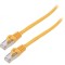 Patch cord F/UTP 6 litat CCA PVC galben 20m 26AWG