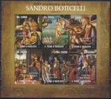 Sao Tome si Principe 2010 - 500 de ani de la moartea lui Sandro Boticelli, Bloc, MNH