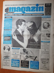 ziarul magazin 12 decembrie 1996-art despre pierce brosnan si izabella scorupco foto
