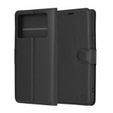 Husa pentru Xiaomi Poco X6 Pro - Techsuit Leather Folio - Black