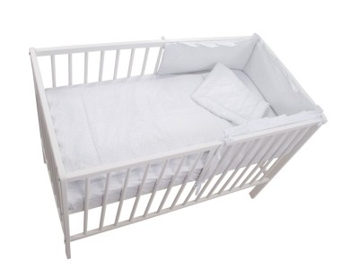 Lenjerie MyKids Little Stars Verde 4 Piese 120x60 GreatGoods Plaything foto