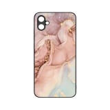 Husa BestCase&reg; Slim Glassy, Compatibila Cu Samsung Galaxy A04e, Rose Marble, G