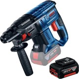 Bosch GBH 180-LI + GBA - Rotopercutor SDS-Plus 2 J + Acumulator Li-Ion 18 V 4 Ah