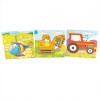 Set 3 Puzzle din lemn, vehicule, 7Toys, Brand