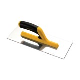 Gletiera profesionala Dekor cu zimti mici, otel, maner ergonomic, 300 x 120 mm