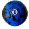 Minge fotbal Chelsea Londra, albastru negru, marime 5