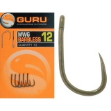 Carlig MWG Barbless Nr.16 10buc, GURU