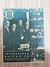 Revista Realitatea Ilustrata nr.632/1939 Imagini de la Intelegera Balcanica foto