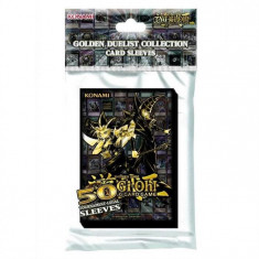 Set De Carti Yu-Gi-Oh! Golden Duelist Collection Card Sleeves 50 Pack foto