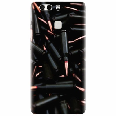 Husa silicon pentru Huawei P9 Plus, Ammunition Bullets foto