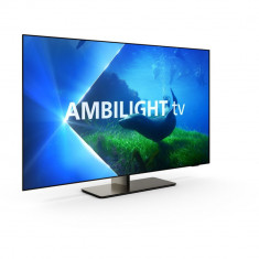 Smart TV 48OLED818/12 Seria OLED818/12 121cm 4K UHD HDR Ambilight pe 3 laturi