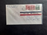 1928 - Scrisoare Circulata SUA - Air Mail - Fond Du Lac - Green Bay