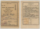 Romania, Bilet de calatorie special, Subcetate, 1955