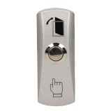 Buton EXIT metalic control acces, SW-51B, aliaj zinc, NO, pentru deschidere usa, montaj aparent