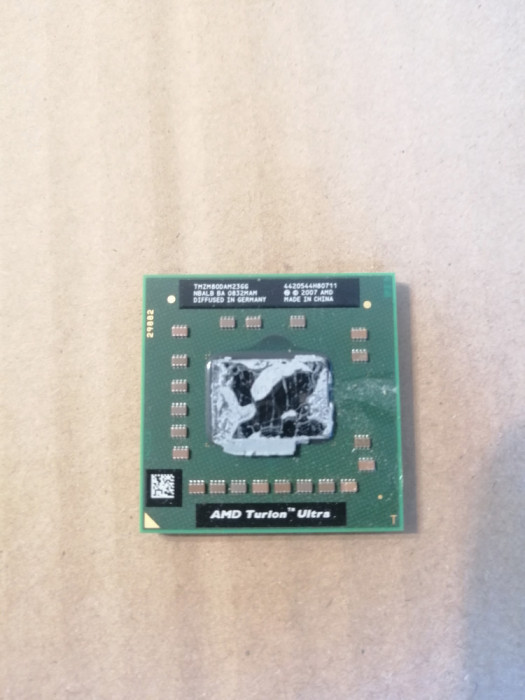 SuperProcesor AMD Turion X2 Ultra ZM-80 TMZM80DAM23GG 2.1 GHz Socket S1 (S1g2)