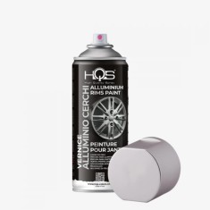 Vopsea Spray HQS pentru jante pentru masini. culoare aluminiu 400 ml