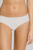 Slip transparent cu dantelă, invizibil sub haine, Gisela 1/0429 (2 perechi), Ivory, XXL